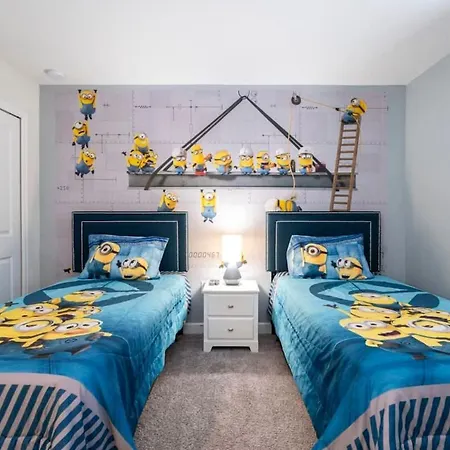 Vibrant 6Br W Private Pool Grill By Disney